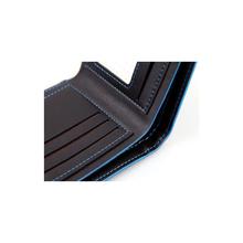 2014 New Fashion Brand Wallet Men Wallet Pu Leather Man Waterproof Billfold Colorful Men Purses Blue