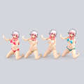 Super Sonic Figure Headphones Sexy Anime Figure Wave Sexy PVC Figure Women Sexy Action Anime Figure