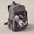 Canvas Kaneki Ken School Bags 2016 Anime Cartoon Tokyo Ghoul Bag Travel Durable Teenager School Tokyo