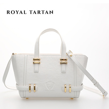 ROYAL TARTAN luxury handbag designer genuine leather bag OL fashion tote women messenger bags crossbody for women shoulder bag