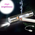 Multifunction USB Charging 320 mA aluminum flashlight lighter outdoor camping supplies 85 18 18 mm