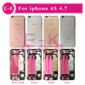 DHL 10Pcs lot high quality Complete Full Middle Frame Chassis For iPhone 6S 4 7 Housing