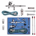 Dual Action Airbrush Kit Temporary Tattoo Set 0 2mm 0 3mm 0 5mm Needle Air Brush