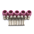 30PCS Air Plasma Cutter AG 60 Cutting torch gun Head Consumable CUT40 50 60A tips Electrodes