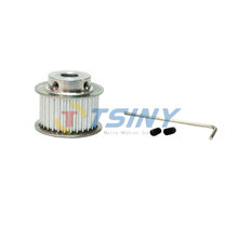 Free Shipping 1pcs 3M Timing Belt Pulley 40 Teeth Synchronization Aluminium Alloy Motor Pulley Bore 8mm 12mm Teeth Width 16mm