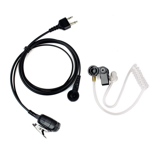 2 Pin Acoustic Tube Earpiece Mic PTT Headset (9)