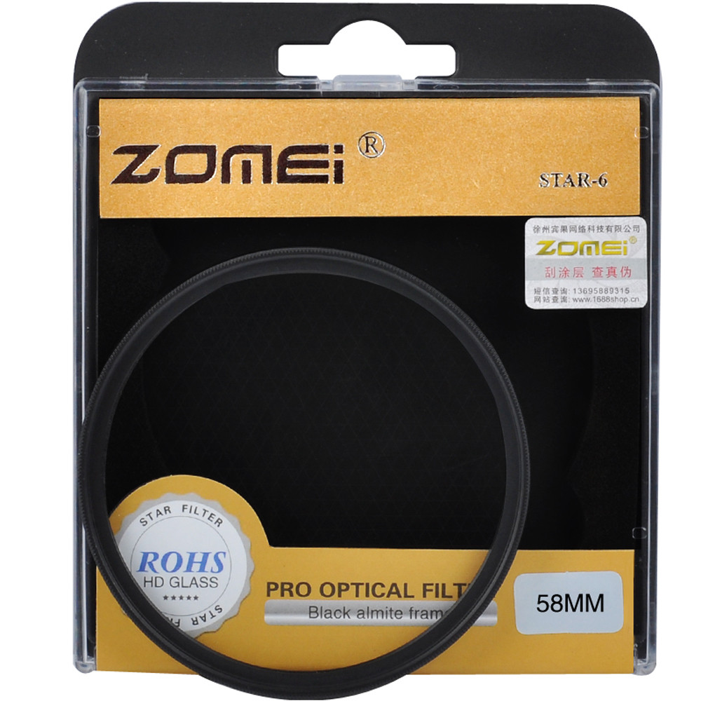 zomei 58mm 6 points star filter (4)