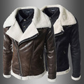 Boutique lambs wool han edition cultivate one s morality men big leather coat