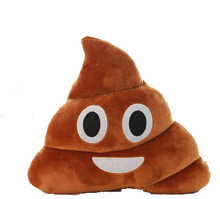 38×35 см Новый Мини Смешные Emoji Смайлик Подушка Пу Форма Подушки Кукла Игрушки Интересная Бросить Подушку
