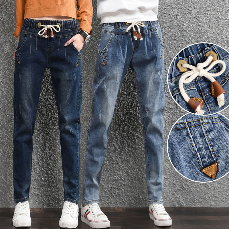 Popular Elastic Band JeansBuy Cheap Elastic Band Jeans lots from China Elastic Band Jeans