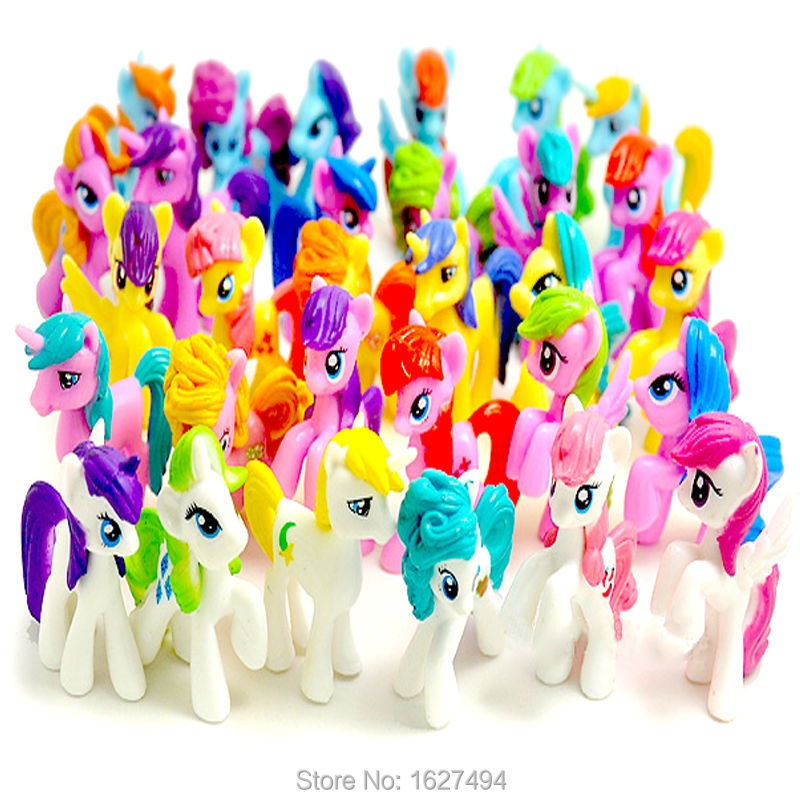 plastic unicorn figurines