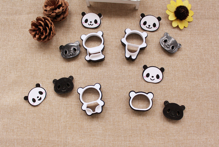   4 . Cute Panda    Cutter    DIY