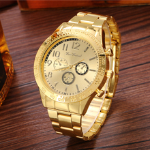 gold silver watch women quartz watches Casual fashion business watches luxury men and women brand gift relogio masculino x