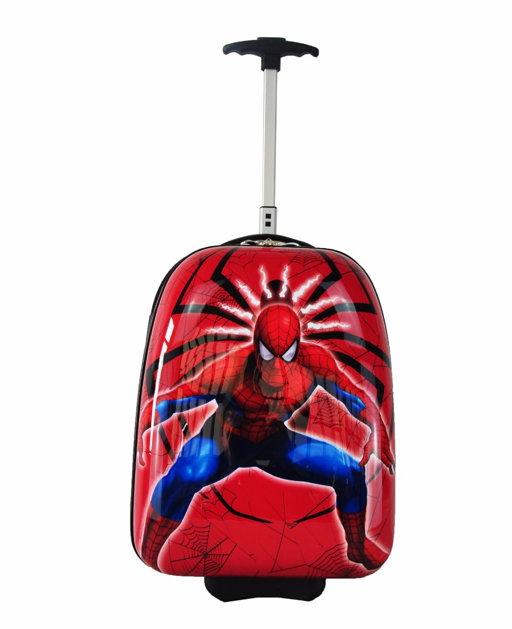 spiderman carry on luggage