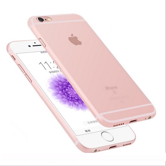 Image of 0.28mm Ultra thin matte Case cover skin for iPhone 6/6S Translucent slim Soft plastic Free Shipping Cellphone Phone case