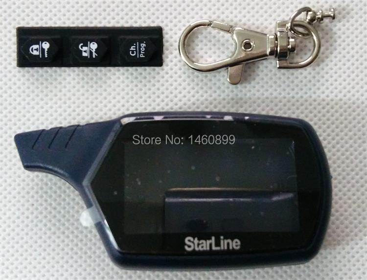 Image of Starline B9 Case Keychain,Key Chain Cover for B9 Keychain LCD 2 way LCD Remote Controller,fits Starline Twage B6 A91 A61