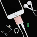 2 in 1 Audio Charger Adapter For iPhone 7 7 Plus Lighting 8 Pin to 3