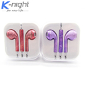 Original Multicolor Stereo Earphones Headset 3 5mm In Ear Earphone With Microphone for iPhone Sony Xiaomi