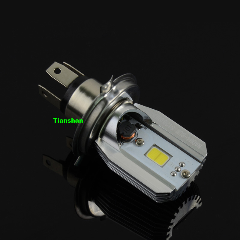 ultra bright 800lm 6w 2 hi lo h4 led motor lights ultra bright 800lm 6w 2 hi lo h4 led motor lights
