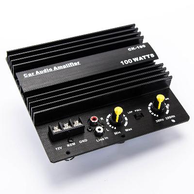 Car Aluminum Alloy Casing Stereo Audio Power Amplifier Board for 10 Inch Speaker