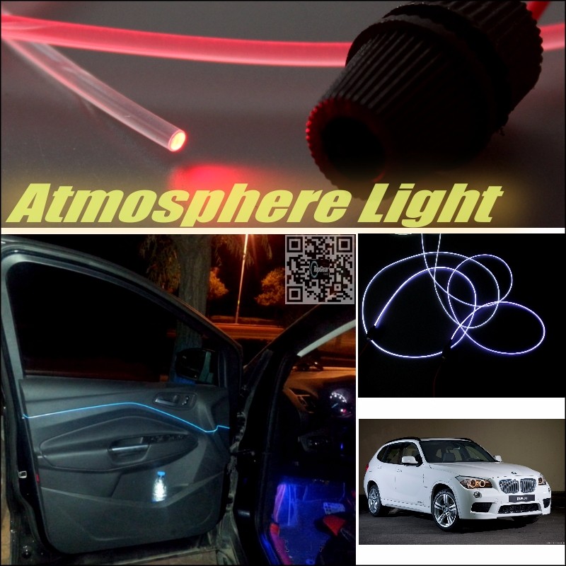 Car Atmosphere Light Fiber Optic Band For BMW 1 M1 E87 E81 E82 E83 F20 F21 Interior Refit No Dizzling Cab Inside DIY Air light