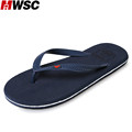 MWSC 2017 Summer New Arrival Male Beach Slipper Shoes Casual Flat with Anti Slip Flip Flops