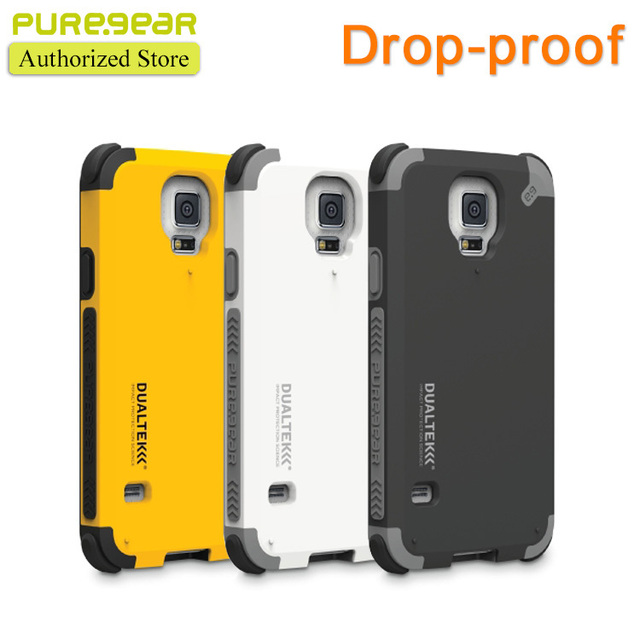 Puregear Оригинальный Открытый Anti Shock DualTek Экстрим Шок Case для Samsung Galaxy S5 S6 S7 с Розничной Упаковке Бесплатная Доставка