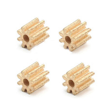 Wholesale 4 pcs WL V686 RC Quadcopter spare parts Motor copper gear wl v686G RC Drone Helicopter Accessories