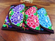 3 pcs Wristlet bag vintage Hmong Thai Indian embroidered bag Fashionable clutch purse Boho Hippie Ethnic