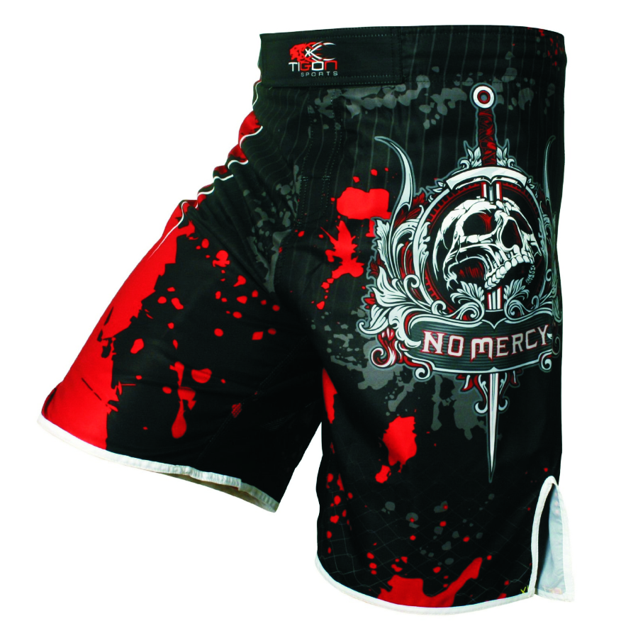 Image of Pro MMA Fight MMA short shorts Muay Thai kick boxing gel cage pants pants Sanda boxing sport pants M-XXXL