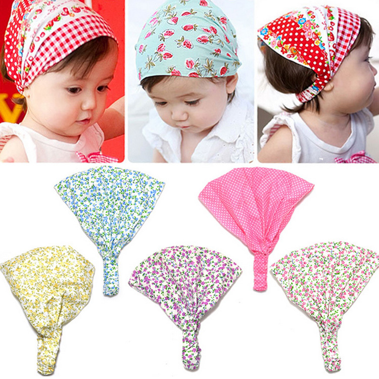 Image of Fashion High Quality Lowest Price Baby Girl Flower Shaped Headband Hairwear Accessories 5 Colors BB-129