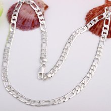 Wholesale 925 silver men’s necklace,925 silver jewelry necklace 925 silver necklace free shipping LKN109