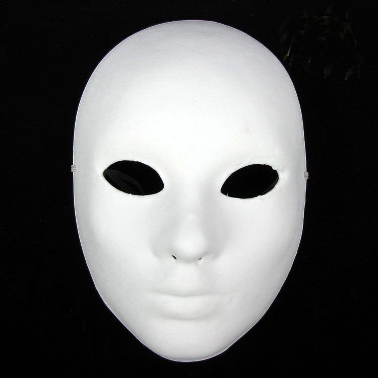 hand-painting-diy-plain-white-masks-women-men-thicken-paper-pulp-full