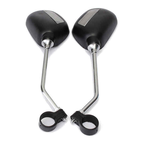 2pcs Bicycle Cycle Mobility Scooter Handlebar rear view Mirror Adjustable Wide Angle 3D Mountain Road Bike