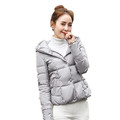 2016 New Winter Fashion Down Jacket Women Slim Hooded Warm Duck Down Coat Outwear Thin Section
