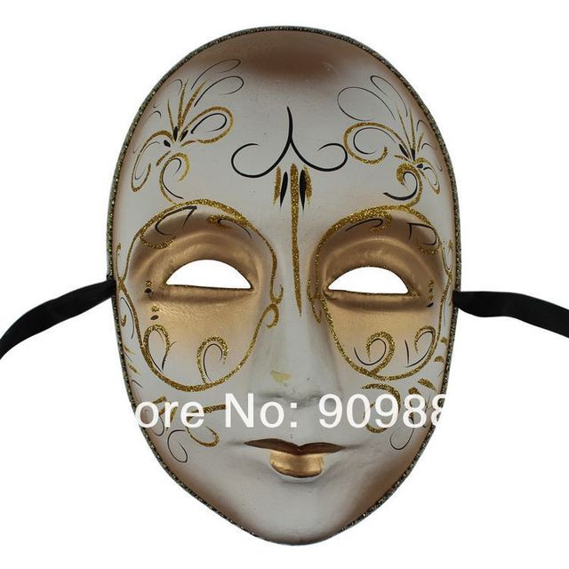 Beautiful Pulp European Style Painting Mask Venice Couples Lovers Wedding Masks Halloween House Party Masquerade Cosplay 50pcs