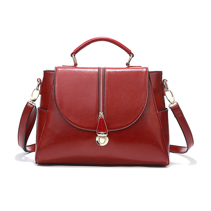 2014 new arrival women genuine leather handbags Famous brand big shoulder bag messenger bags fashion women handbag free shipping