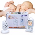Fetal Doppler 2 0 inch Monitor Intercom IR Night vision Lullabies Temperature monitor Rechargeable Battery monitor