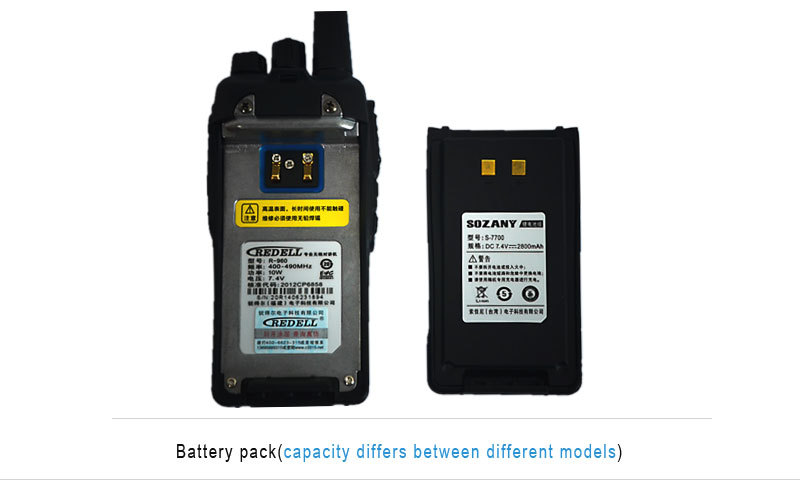 New arrivals 10 watt long range vhf/uhf handheld police radio walkie talkie for sale cheap price R-960