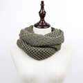 2016 New Fashion colors Ring Women scarves Knitted Wool Neck Cowl Wrap shawl thicken winter warm
