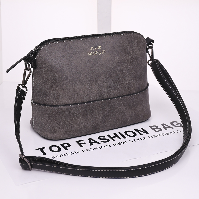 Image of 2015 vintage nubuck leather women messenger bag bolsas women leather shoulder bag for lady bolsa feminina bolsos mujer sac