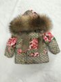 2016 Winter Jacket Girls down coat child down jackets girl duck down Fur hooded long design