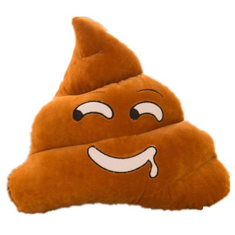 Image of Emoticon Cushion Pillow 6 color poo Polyester Essential Cute Emoji Poo Shape Doll Toy Throw Pillow Home Decorative Sofa Office