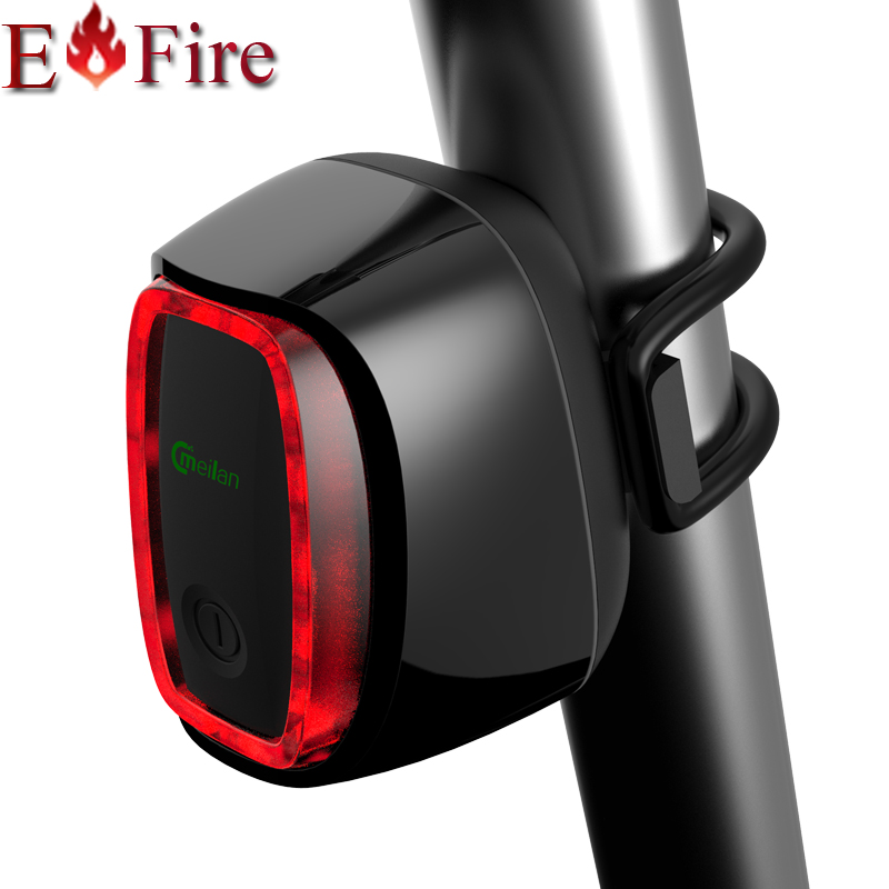 Image of Meilan X6 Brand mading Smart Bike Light Bicycle rear back led Light rechargeable CE RHOS FCC MSDS Certification