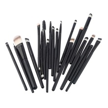 Free shipping 20 Pcs Makeup Brushes Set Powder Foundation Eyeshadow Eyeliner Lip Cosmetic Brushes Maquiagem StockClearance