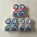 Hot GIRL LEAN Skateboard Wheels 50 51mm Skateboarding Wheel PU Wheels for Skateboard