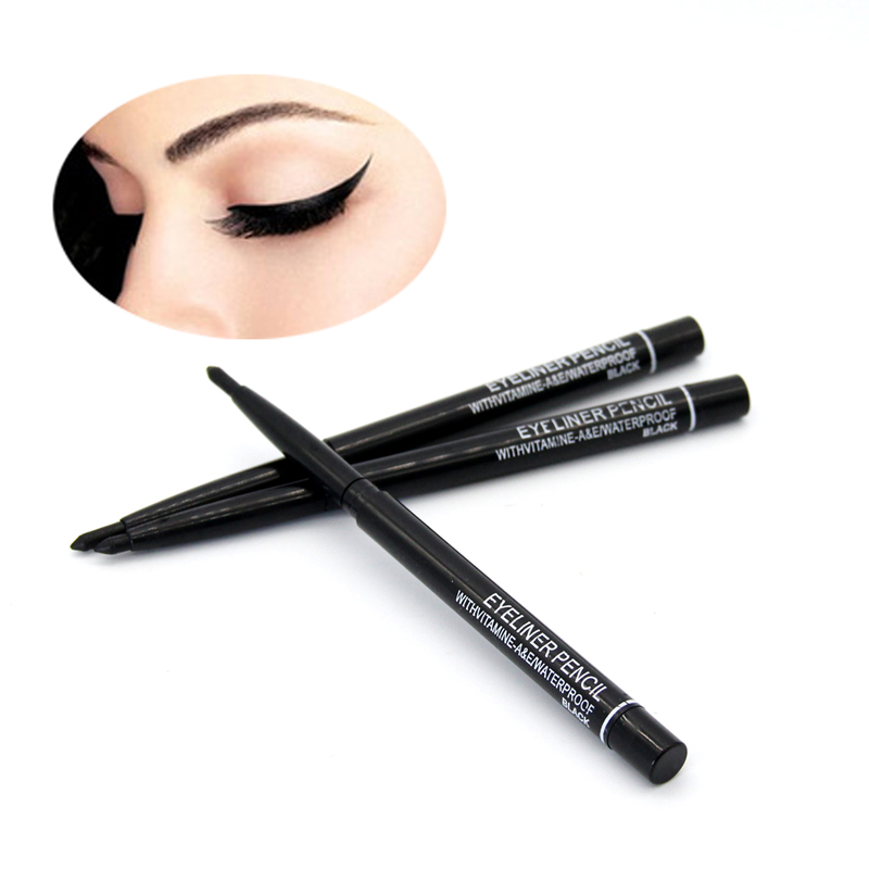 Image of 1 Pcs 2016 Hot Selling Black Long-lasting Waterproof Automatic Liquid Eyeliner Pencil Easy to Wear Natural Makeup Eye liner Eyes