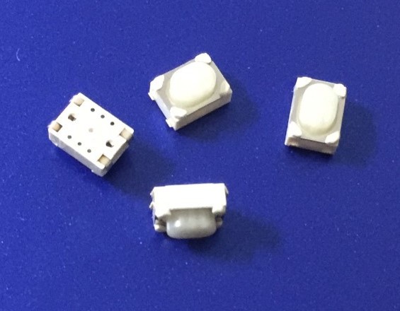 Description Picture 4 of item20/50/200/500pcs/lot 3X4X2.5 Micro Push Button 4feet 4Pin (SHORT) SMT Tact Switch Mounting For Car System/Cigarette Tool