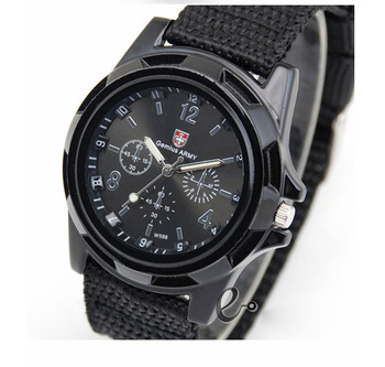 Image of Big Sale 2015 New Fashion Soldier Military Quartz Canvas Strap Fabric Watch Men Outdoor Sports Watches For Male Casual