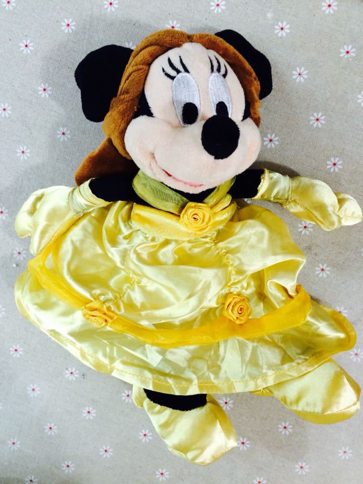 minnie mouse belle plush